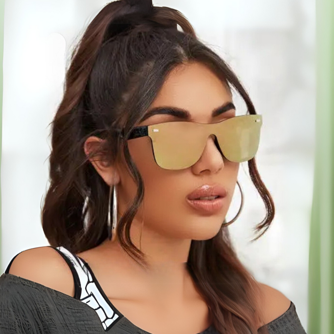 trending ladies mirror sunglasses