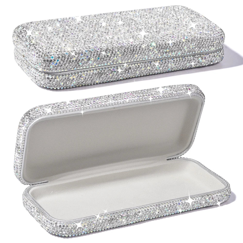 Rhinestone Crystal Sunglasses Hard Case