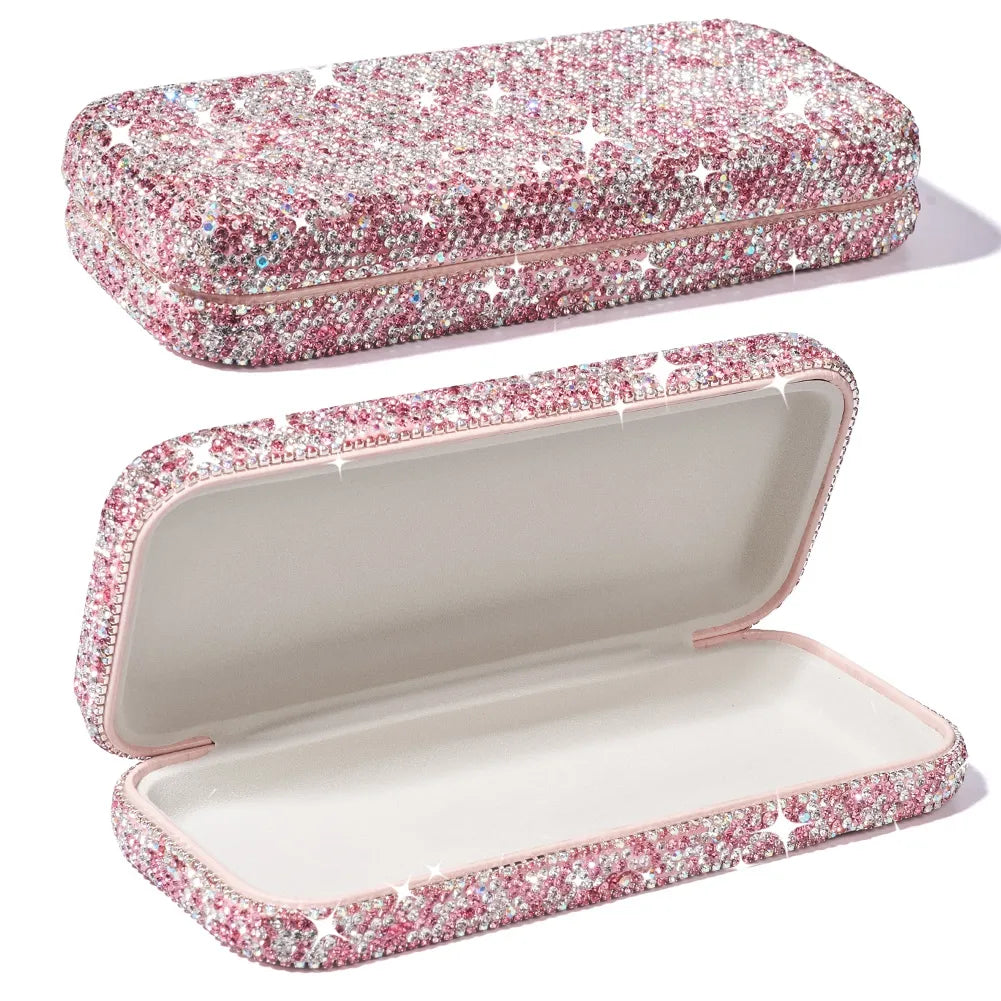 Rhinestone Crystal Sunglasses Hard Case