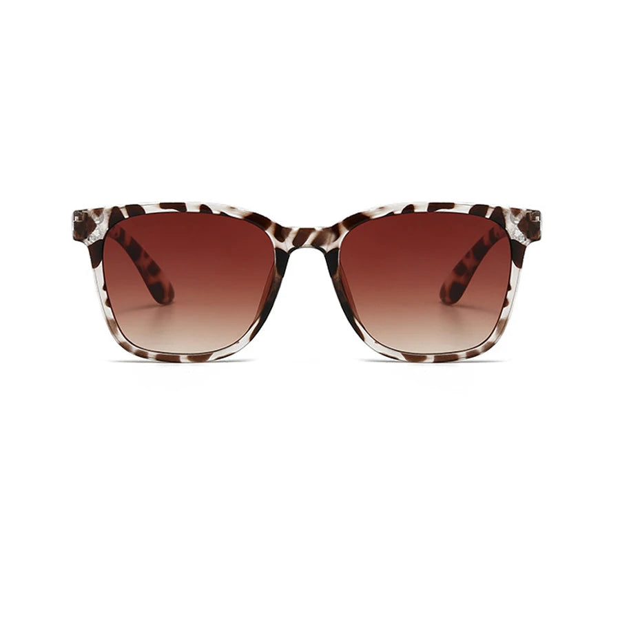 Ariah leopard frame sunglasses