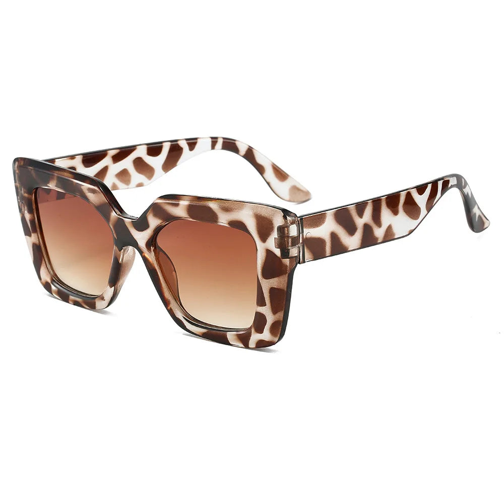 square oversize sunglasses