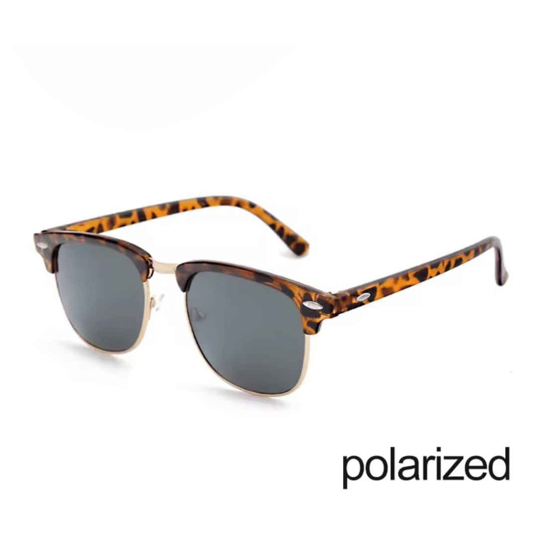 polarized leopard sunglass sale on now