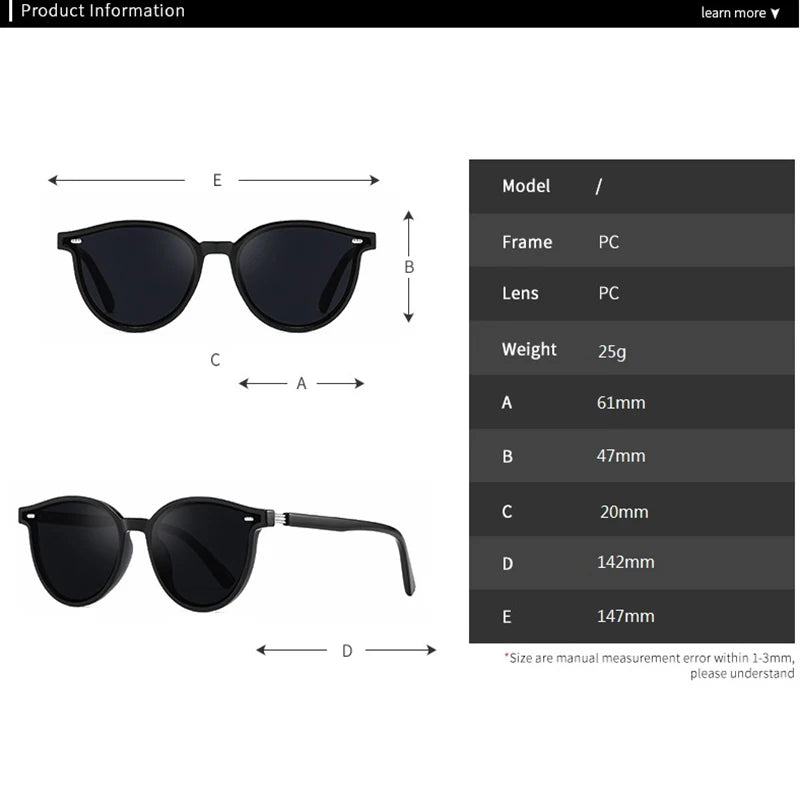 New Polarized Sunglasses with UV400 protection